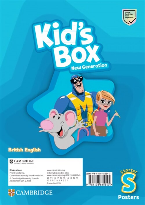  Kids Box New Generation Starter Posters British English