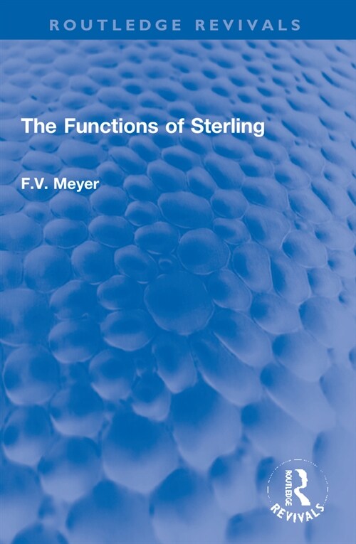 The Functions of Sterling (Paperback, 1)