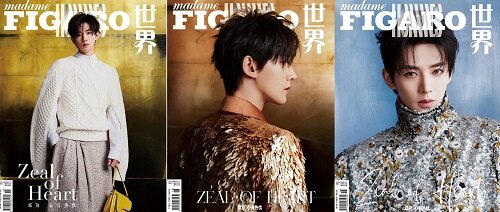 [D형] Madame Figaro Hommes (중국) 2023년 9월호 : 등위 (A형 잡지 + B형 잡지 + C형 잡지 + 포토카드 18장)