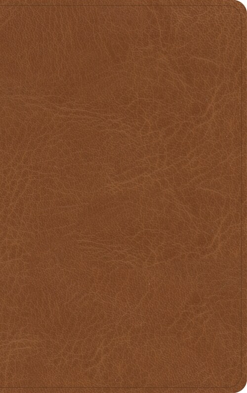 NASB Single-Column Personal Size Bible, Tan Genuine Leather (Leather)