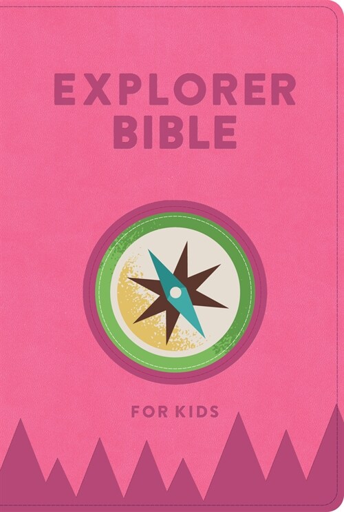 KJV Explorer Bible for Kids, Bubble Gum Leathertouch: Placing Gods Word in the Middle of Gods World (Imitation Leather)