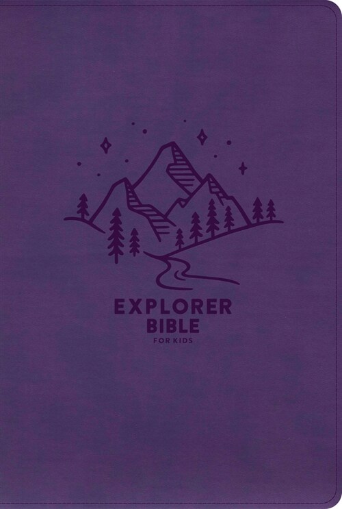 KJV Explorer Bible for Kids, Purple Leathertouch: Placing Gods Word in the Middle of Gods World (Imitation Leather)