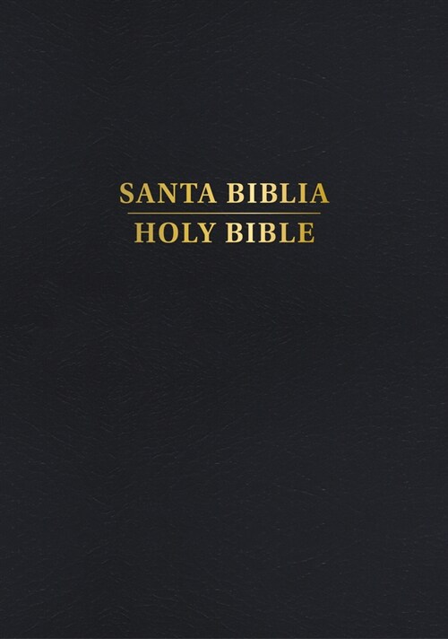 Rvr 1960/KJV Biblia Biling? Tama? Personal, Negro Tapa Dura (2024 Ed.) (Hardcover)