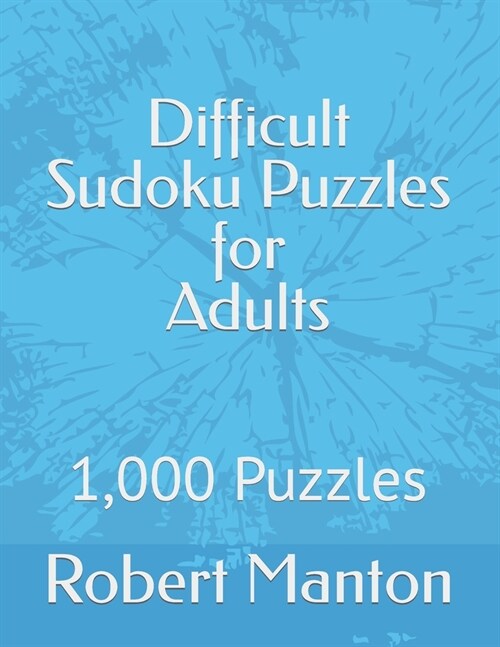 Difficult Sudoku Puzzles: For Adults (Paperback)