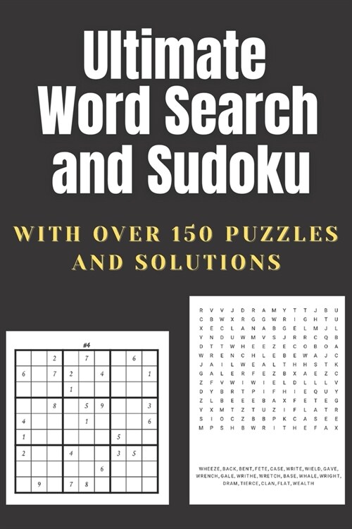 Ultimate Word Search and Sudoku: A Puzzle Book Featuring Sudoku and Word Search (Paperback)