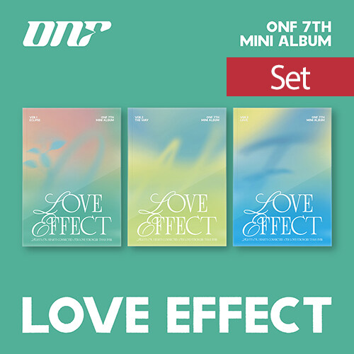 [SET] 온앤오프 - 미니 7집 LOVE EFFECT [3종 세트]