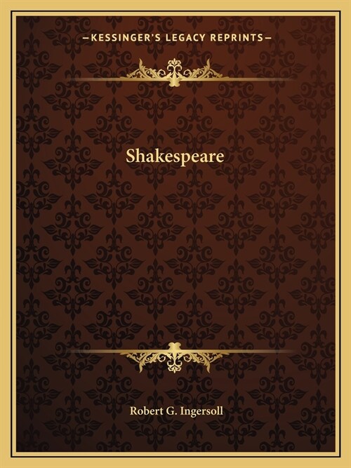 Shakespeare (Paperback)