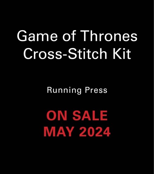 Game of Thrones Cross-Stitch Kit (Paperback)
