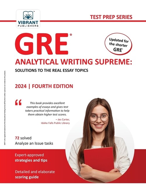 GRE Analytical Writing Supreme: Solutions to the Real Essay Topics (Paperback)