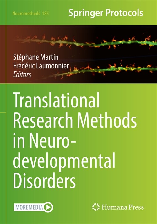 Translational Research Methods in Neurodevelopmental Disorders (Paperback, 2022)