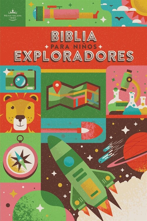 Rvr 1960 Biblia Para Ni?s Exploradores, Multicolor Tapa Dura (Hardcover)