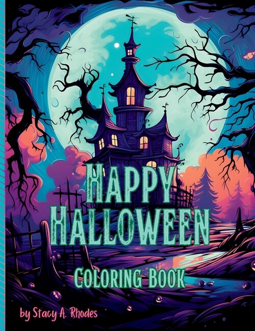 Happy Halloween Coloring Book (Paperback)