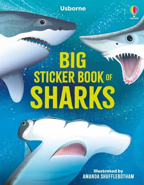 Big Sticker Book of Sharks (Paperback)