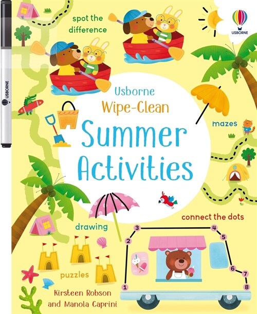 Wipe-Clean Summer Activities (Paperback)