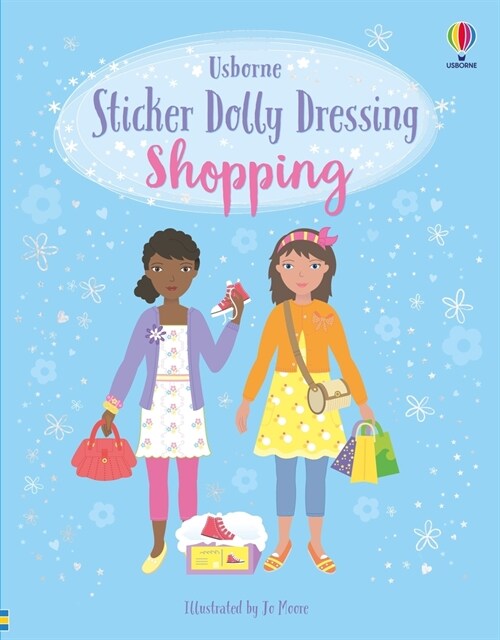 Sticker Dolly Dressing Shopping (Paperback)