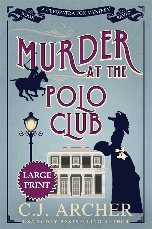 Murder at the Polo Club: Large Print (Paperback)