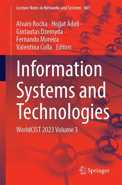 Information Systems and Technologies: Worldcist 2023, Volume 3 (Paperback, 2024)
