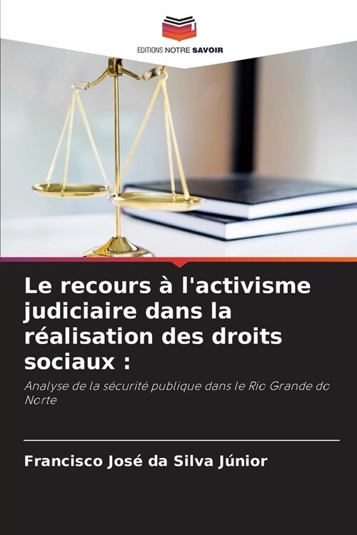 Le recours ?lactivisme judiciaire dans la r?lisation des droits sociaux (Paperback)