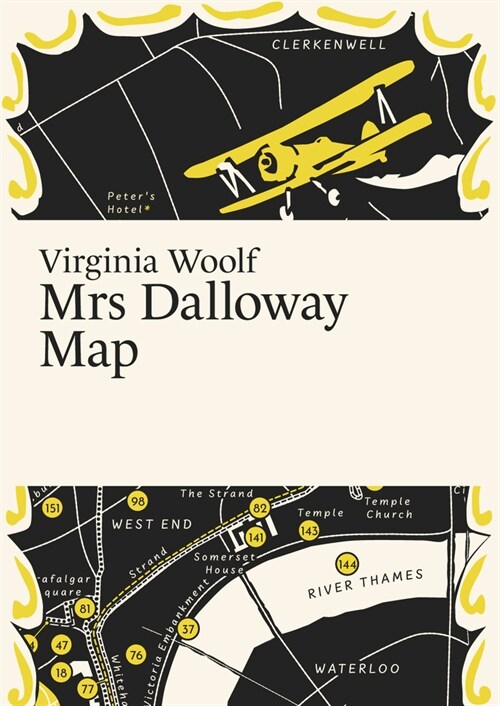 Virginia Woolf: Mrs Dalloway Map (Folded)