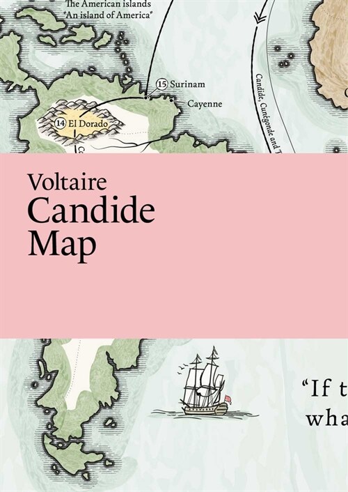 Voltaire: Candide Map (Folded)