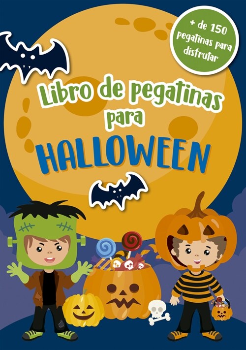 Libro de Pegatinas Para Halloween (Paperback)