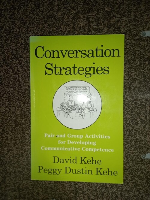 [중고] Conversation Strategies (Paperback, 1st Edition)