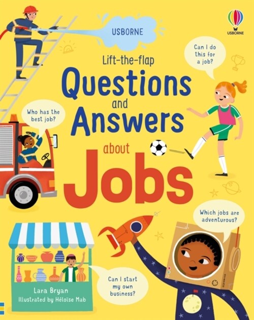 Lift-the-flap Questions and Answers about Jobs (Board Book)