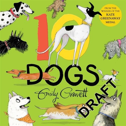 10 Dogs : A funny furry counting book (Paperback)
