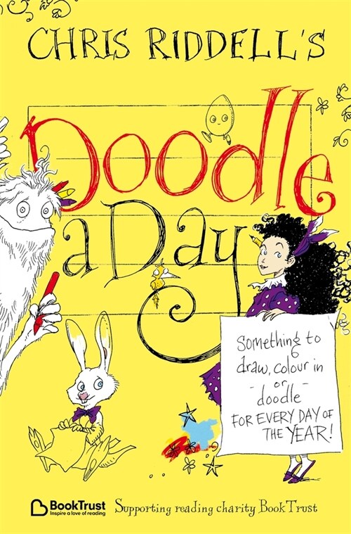 Chris Riddells Doodle-a-Day : Something to Draw, Colour In or Doodle - For Every Day of the Year! (Paperback)