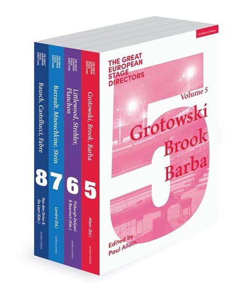 The Great European Stage Directors Set 2 : Volumes 5-8: Post-1950 (Multiple-component retail product)