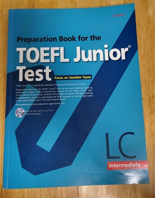 [중고] Preparation Book for the TOEFL Junior Test LC Intermediate