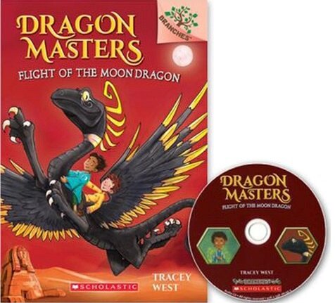 Dragon Masters #6: Flight of the Moon Dragon (with CD & Storyplus QR) New (Paperback + CD + StoryPlus QR)