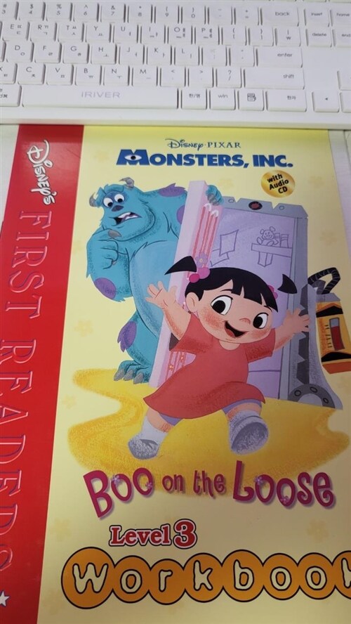 [중고] Disney‘s First Readers Level 3 Workbook : Boo on the Loose - Monsters Inc. (Paperback + CD 1장)