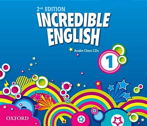 [중고] Incredible English 1 : Class Audio CD (CD 3장, 2nd Edition)