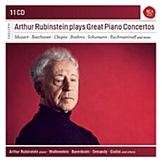 [수입] 아르투르 루빈스타인이 연주하는 위대한 피아노 협주곡집 [11CD]