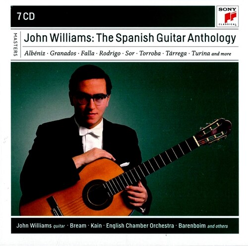 [수입] 존 윌리암스 : 스페인 기타 작품집 [7CD]
