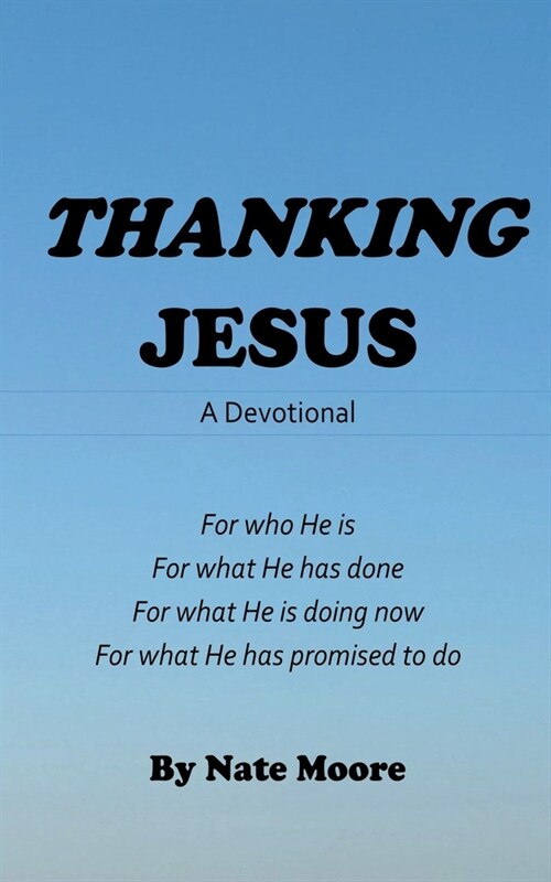 Thanking Jesus (Paperback)