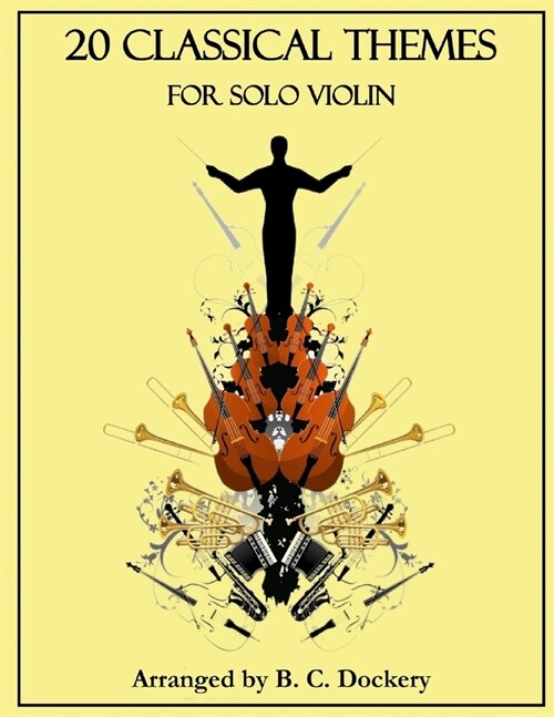 20 Classical Themes for Solo Violin (Paperback)