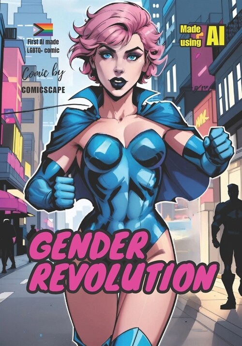 Gender Revolution (made by AI): LGBTQ+ Comic book made by Artificial Intelligence (Paperback)