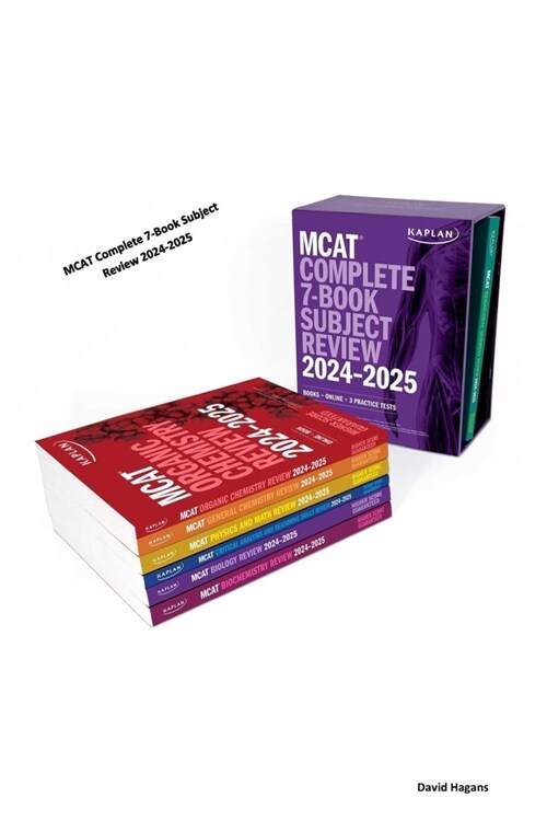 MCAT Complete 7-Book Subject Review 2024-2025 (Paperback)