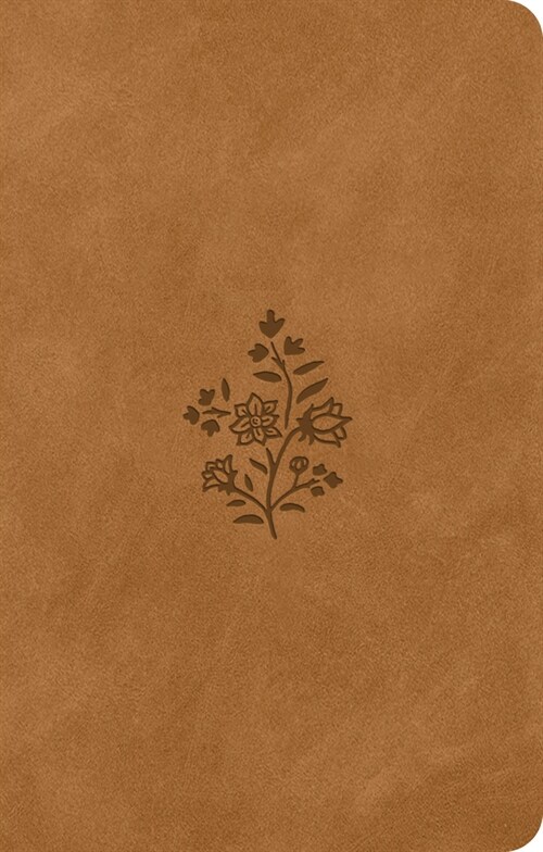 ESV Premium Gift Bible (Trutone, Nubuck Caramel, Wildflower Design) (Imitation Leather)