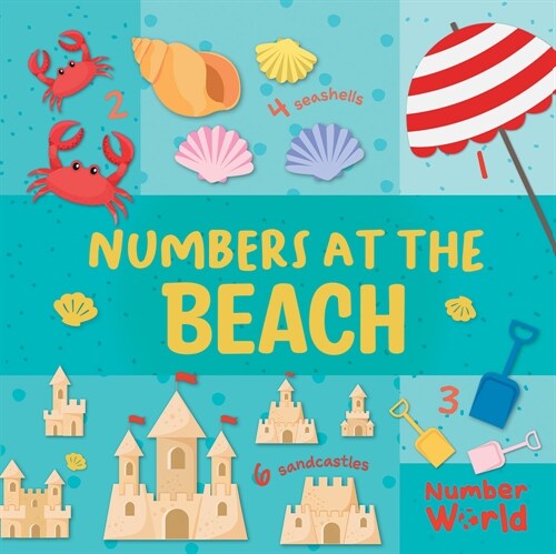 Numbers at the Beach (Library Binding)