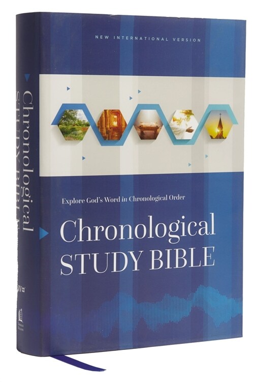 Niv, Chronological Study Bible, Hardcover, Comfort Print: Holy Bible, New International Version (Hardcover)