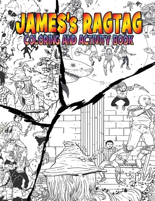 Jamess Ragtag Coloring and Activity Book (Paperback)