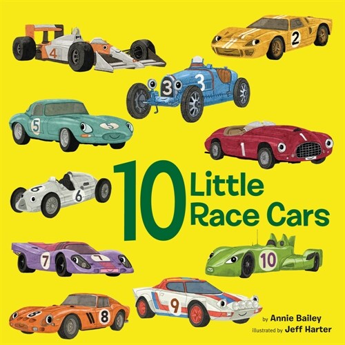10 Little Race Cars (Board Books)