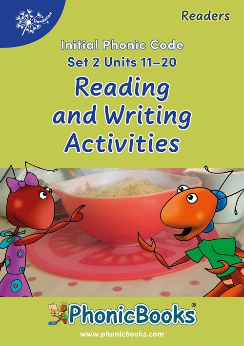 Phonic Books Dandelion Readers Reading and Writing Activities Set 2 Units 11-20 Twin Chimps (Two Letter Spellings sh, ch, th, ng, qu, wh, -ed, -ing, - (Paperback)