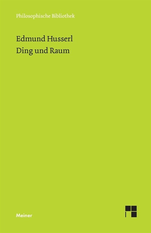 Ding und Raum (Paperback)