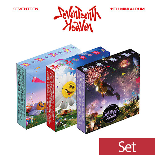 [SET] 세븐틴 - SEVENTEEN 11th Mini Album SEVENTEENTH HEAVEN [버전 3종 세트]