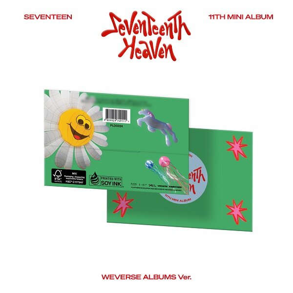 [중고] 세븐틴 - SEVENTEEN 11th Mini Album ‘SEVENTEENTH HEAVEN‘ Weverse Albums ver.