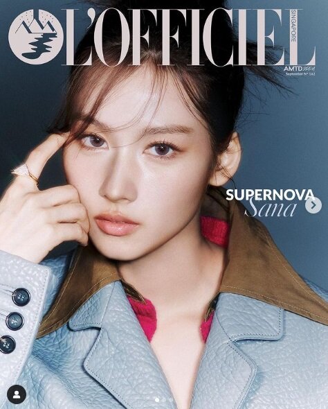 [A형]LOFFICIEL Singapore 로피시엘 싱가포르 2023년 9월호 : TWICE 사나